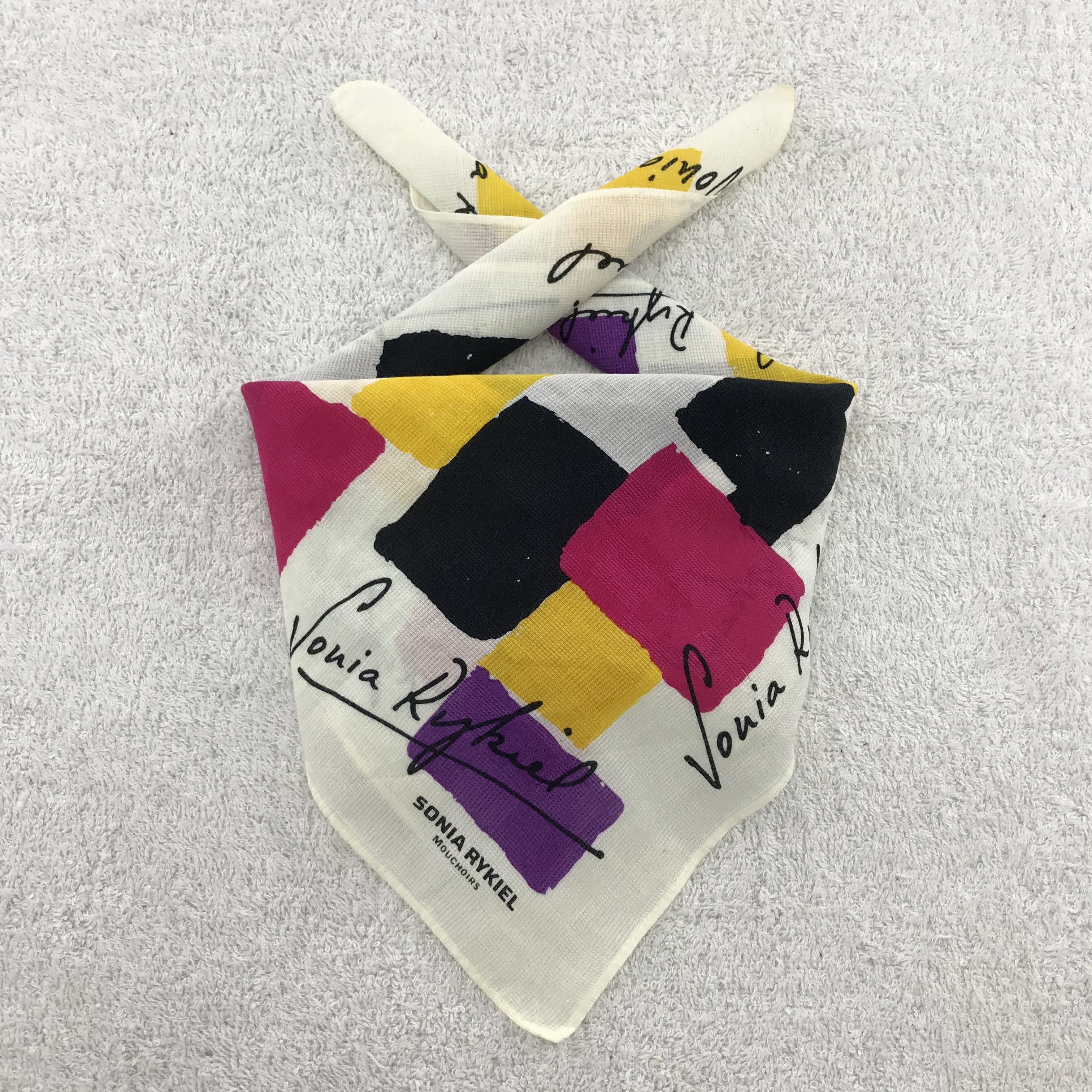 Sonia Rykiel Bandana/ Handkerchief / Neckerchief