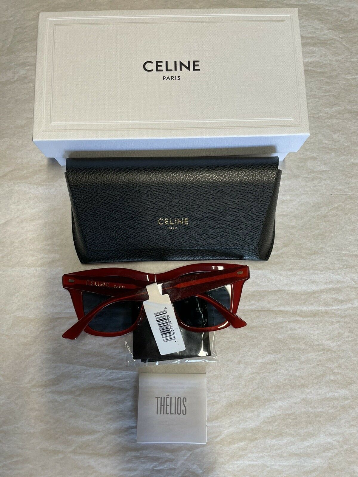 Celine CELINE CL40057F 66V 47mm Rectangle Cat Eye Sunglasses Size ONE SIZE - 8 Thumbnail