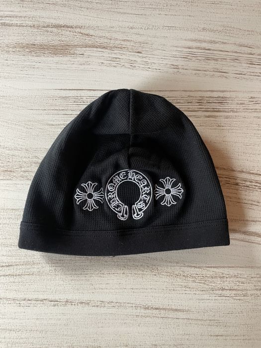 Chrome Hearts Chrome Hearts Horseshoe Double Cross Thermal Beanie