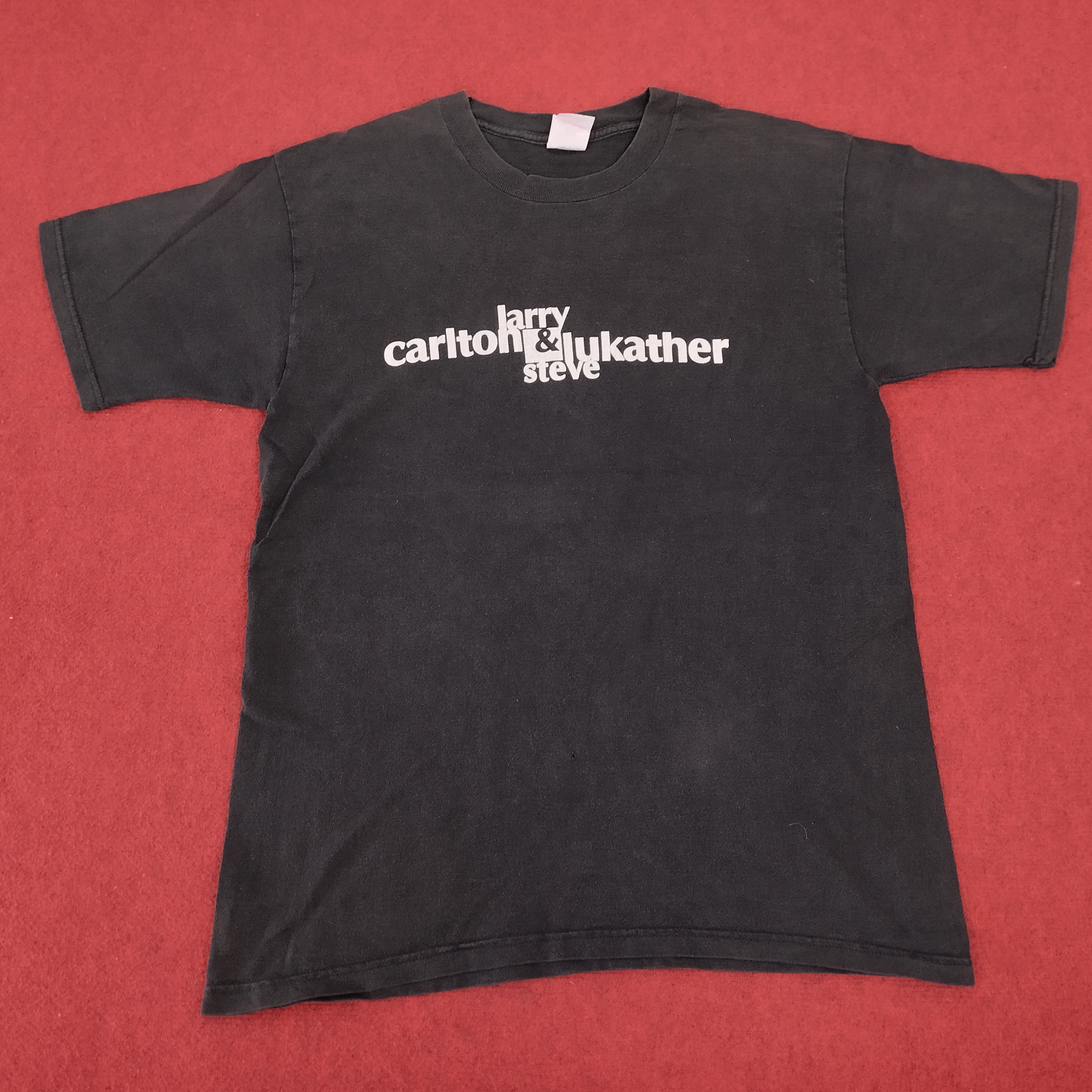 Larry Carlton And Lukather Steve Band Vintage 90's Tshirt