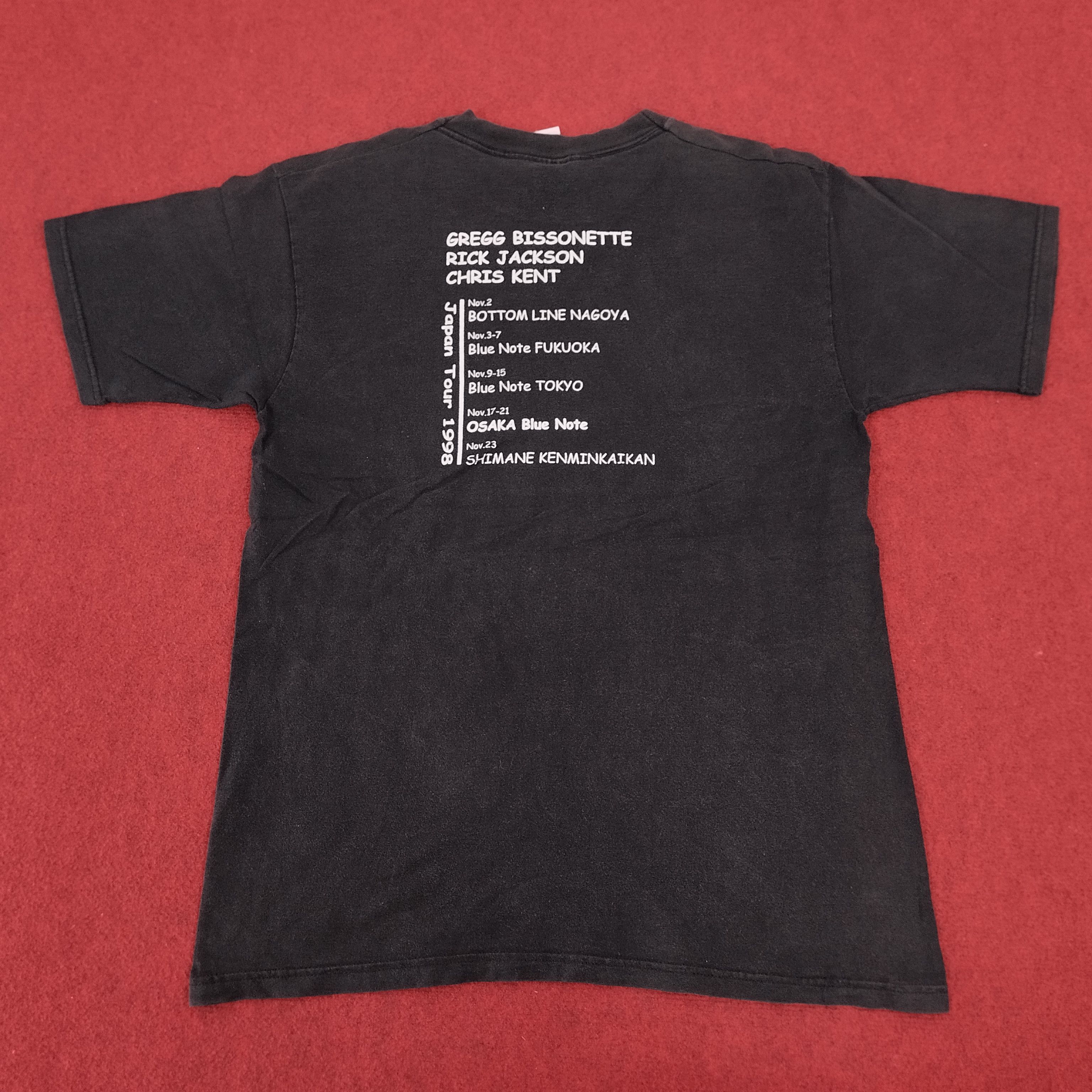 Larry Carlton And Lukather Steve Band Vintage 90's Tshirt