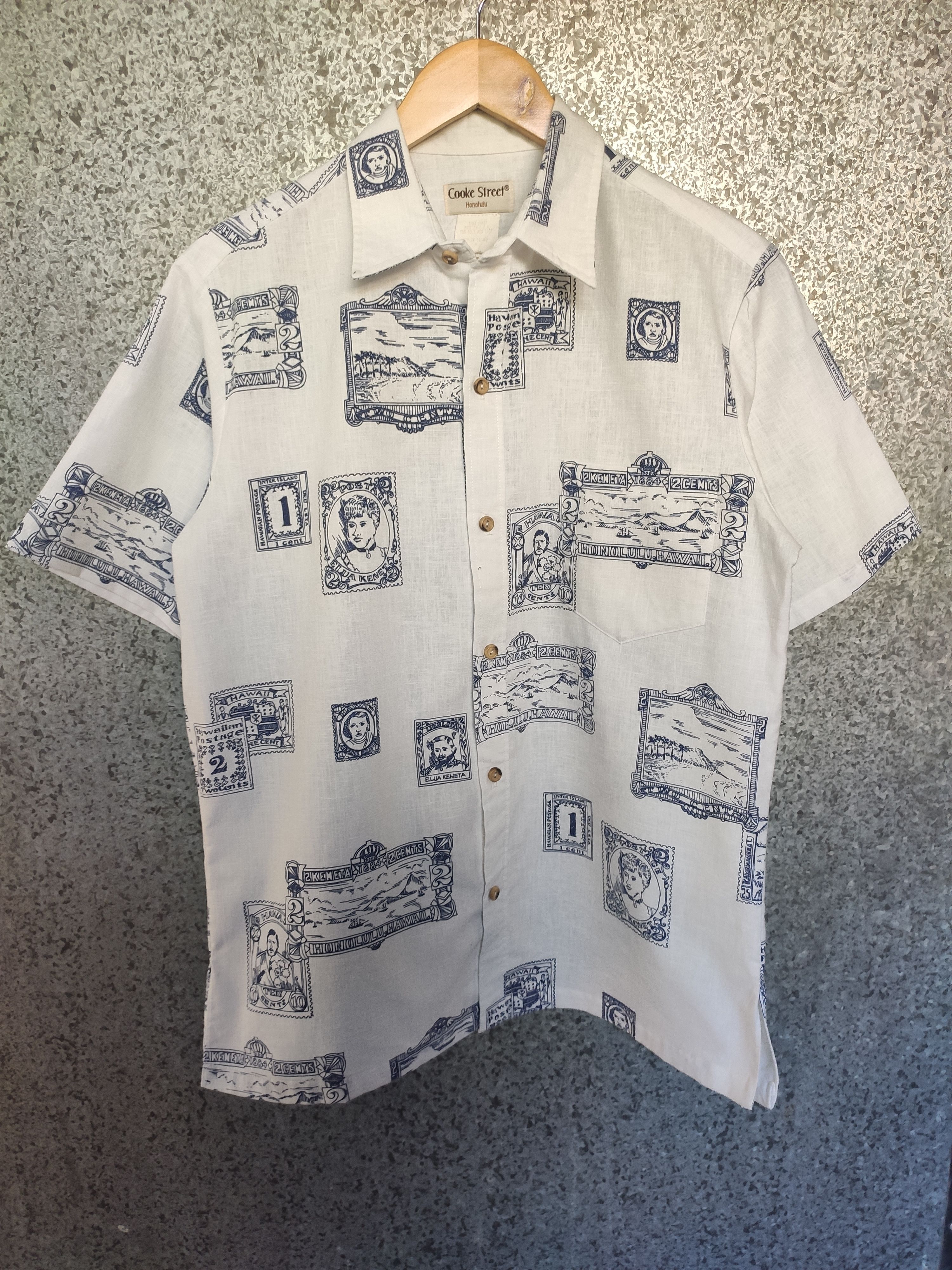 Vintage Vintage Cooke Street shirt Hawaiian button up Size US M / EU 48-50 / 2 - 2 Thumbnail