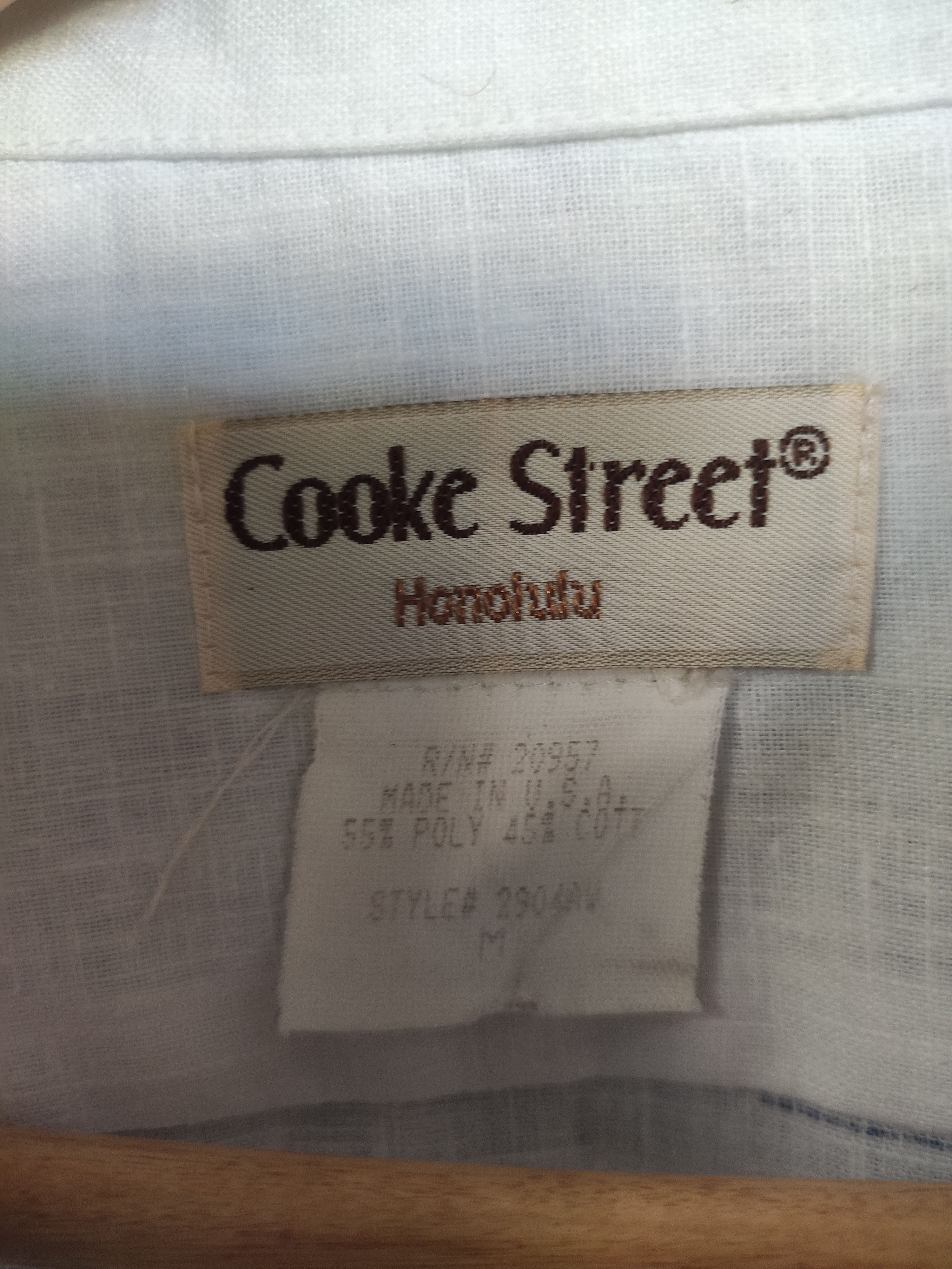 Vintage Vintage Cooke Street shirt Hawaiian button up Size US M / EU 48-50 / 2 - 5 Thumbnail
