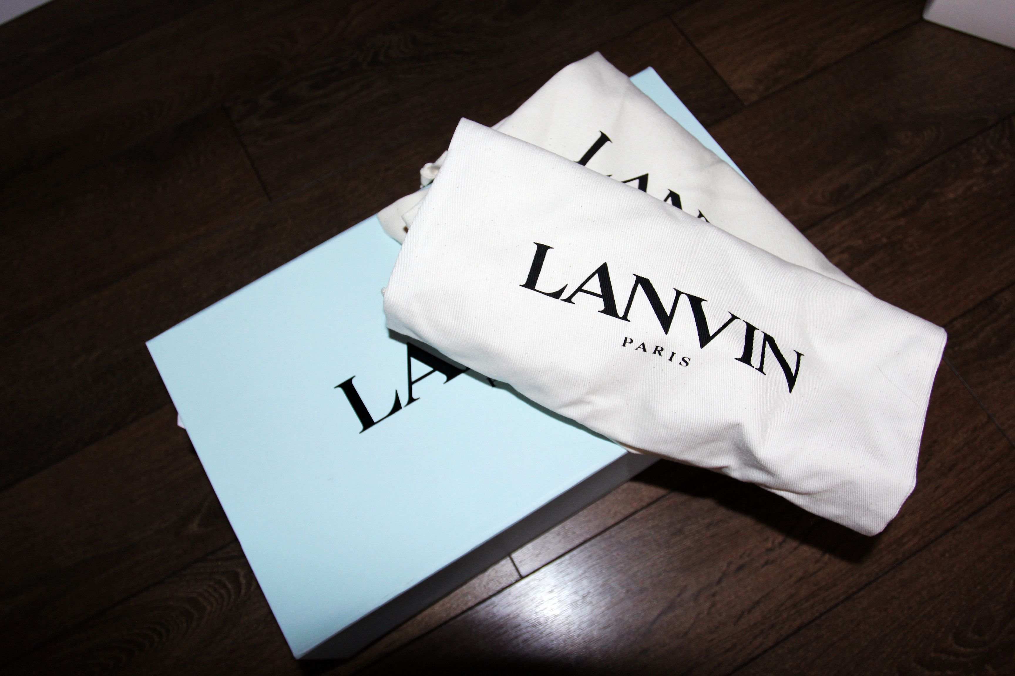 Lanvin BNWT AW22 LANVIN DBB1 FELT LOW TOP SNEAKERS 39 Size US 6 / EU 39 - 5 Thumbnail