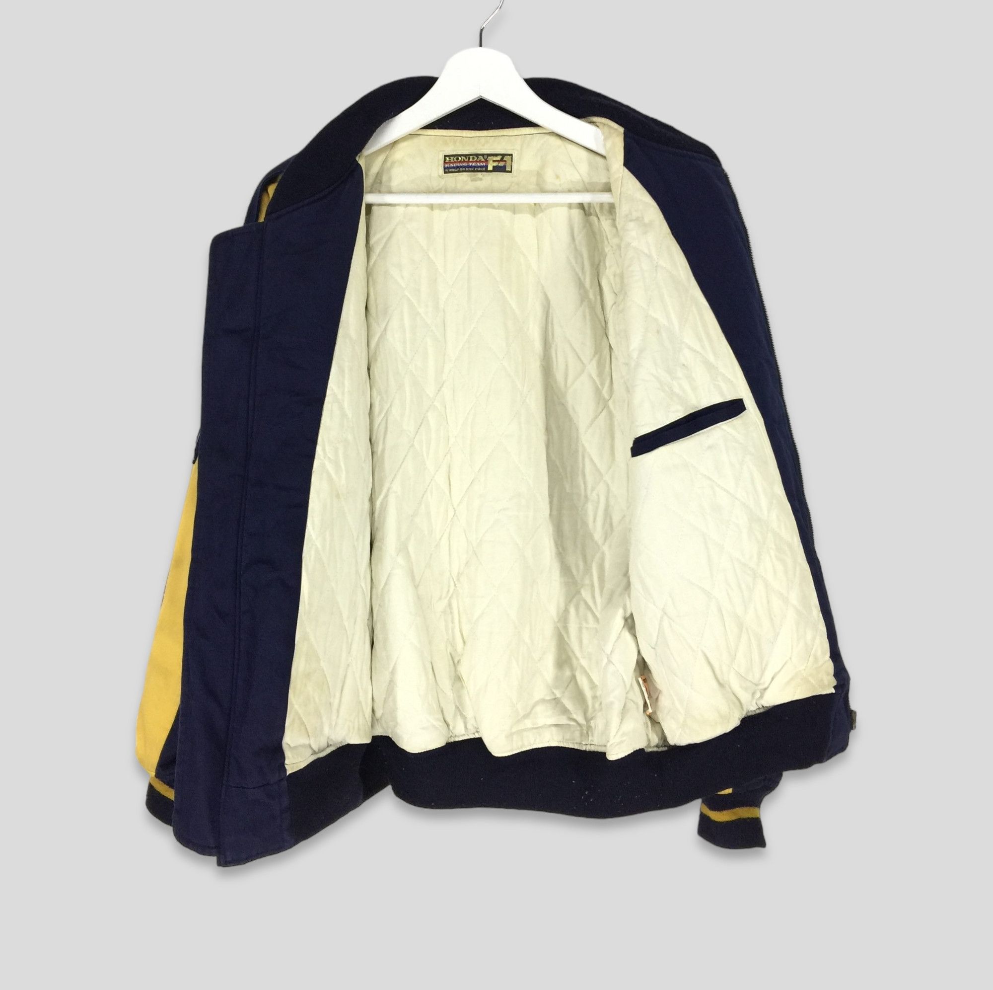 Formula 1 × Vintage Vintage 90s Honda formula 1 world championship bomber jacket Size US L / EU 52-54 / 3 - 3 Thumbnail