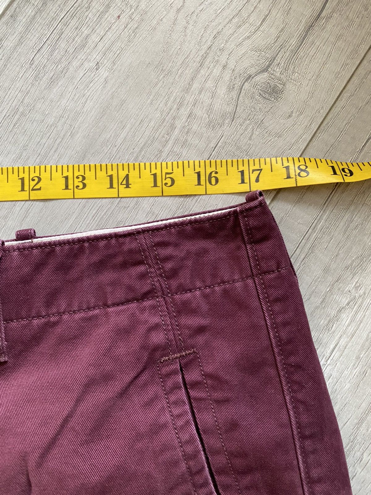 Levi's × Levi's Made & Crafted Levi’s Strauss white tab Maroon Cargo Pants Size US 32 / EU 48 - 7 Thumbnail
