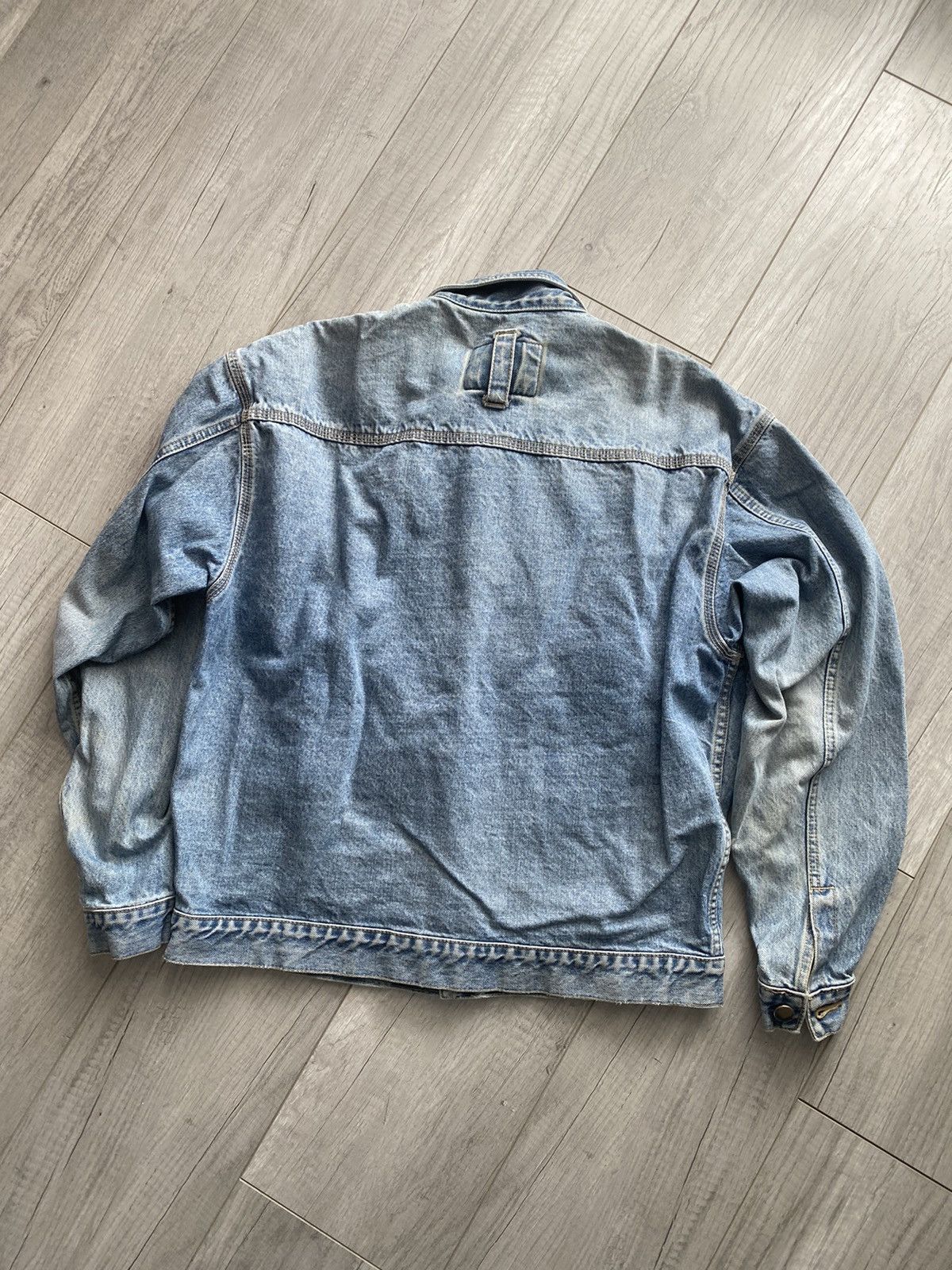 Code Bleu light washed Button Up denim Jacket Made in Japan