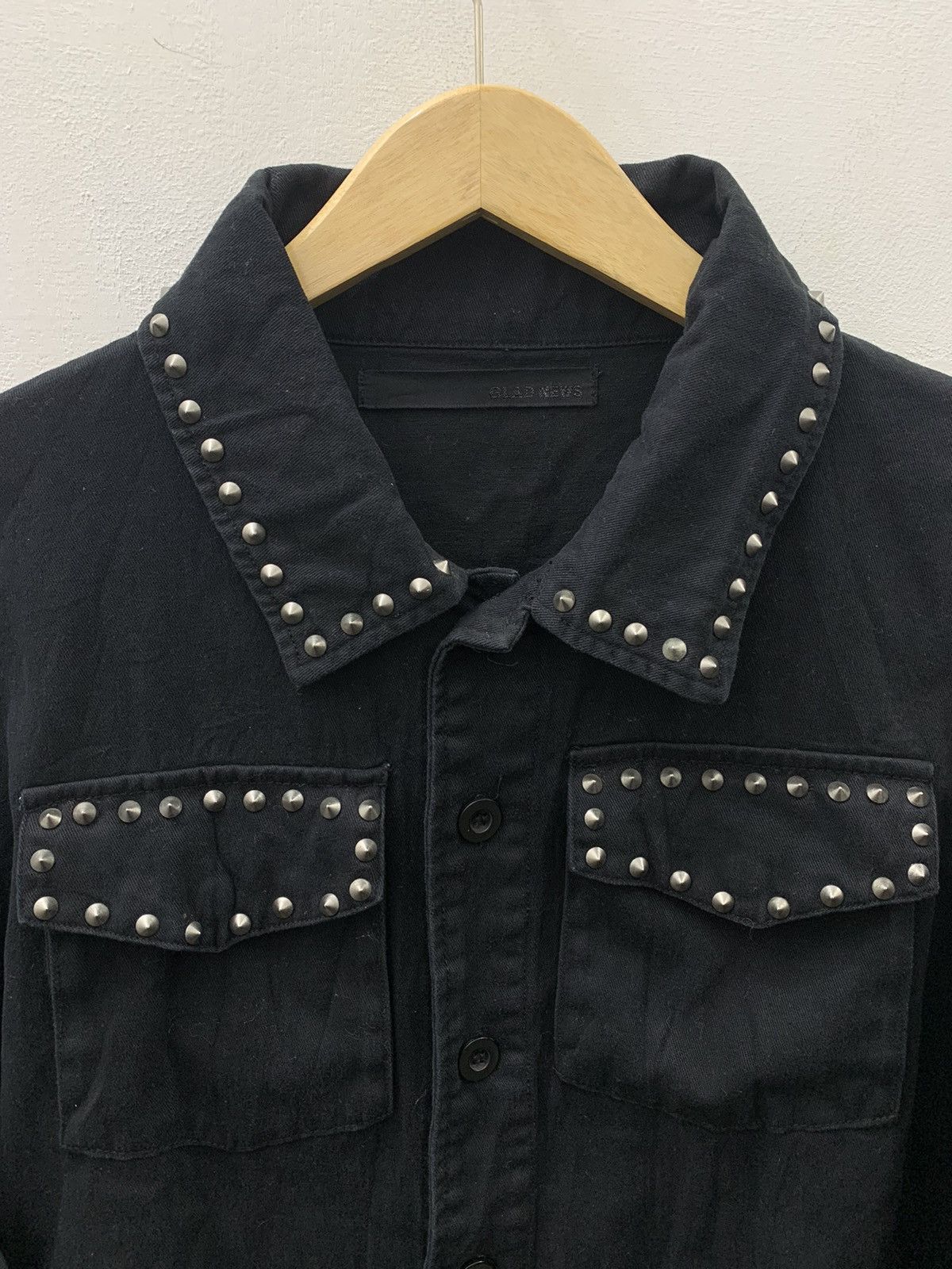 20471120 Japanese Brand Glad News Work Shirt Hysteric Glamour style Size US M / EU 48-50 / 2 - 3 Thumbnail
