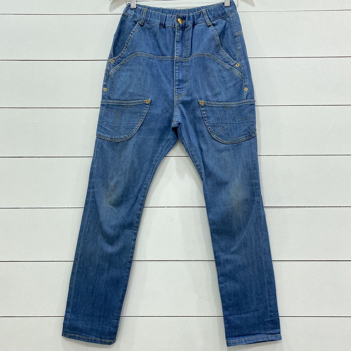 Issey Miyake × Japanese Brand × mercibeaucoup Mercibeaucoup by Issey Miyake Long Rise Jeans Size US 28 / EU 44 - 1 Thumbnail