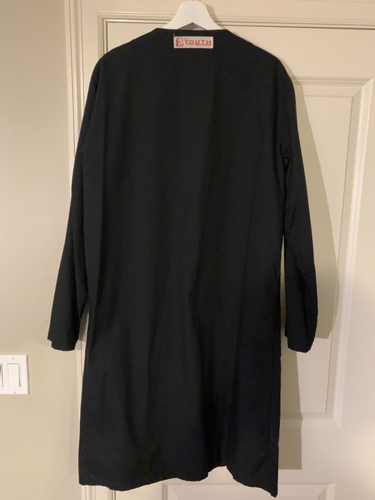 インターネット RAF SIMONS Black Labo cape Coat ブラック48