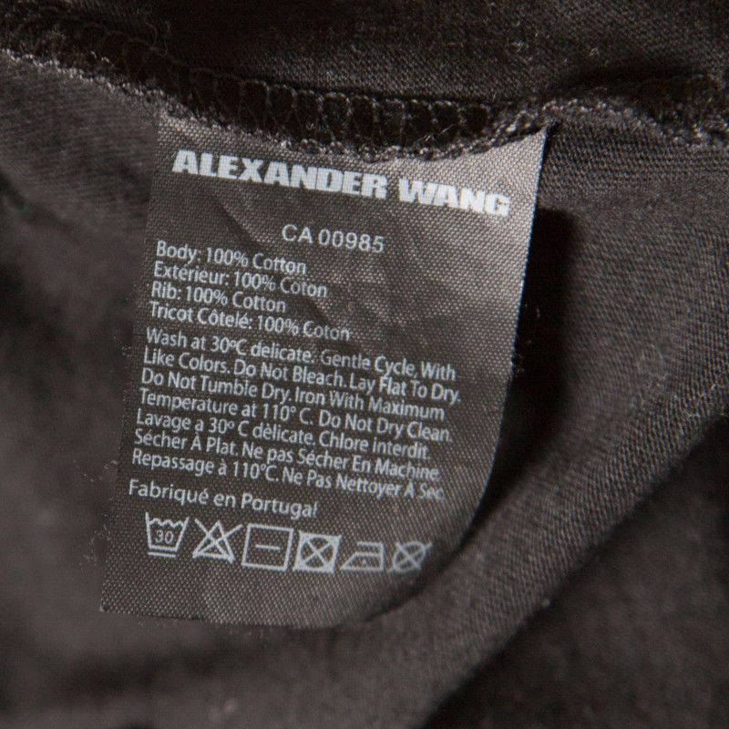 Alexander Wang Alexander Wang Black Barcode T-Shirt Size 50 Size US M / EU 48-50 / 2 - 8 Thumbnail