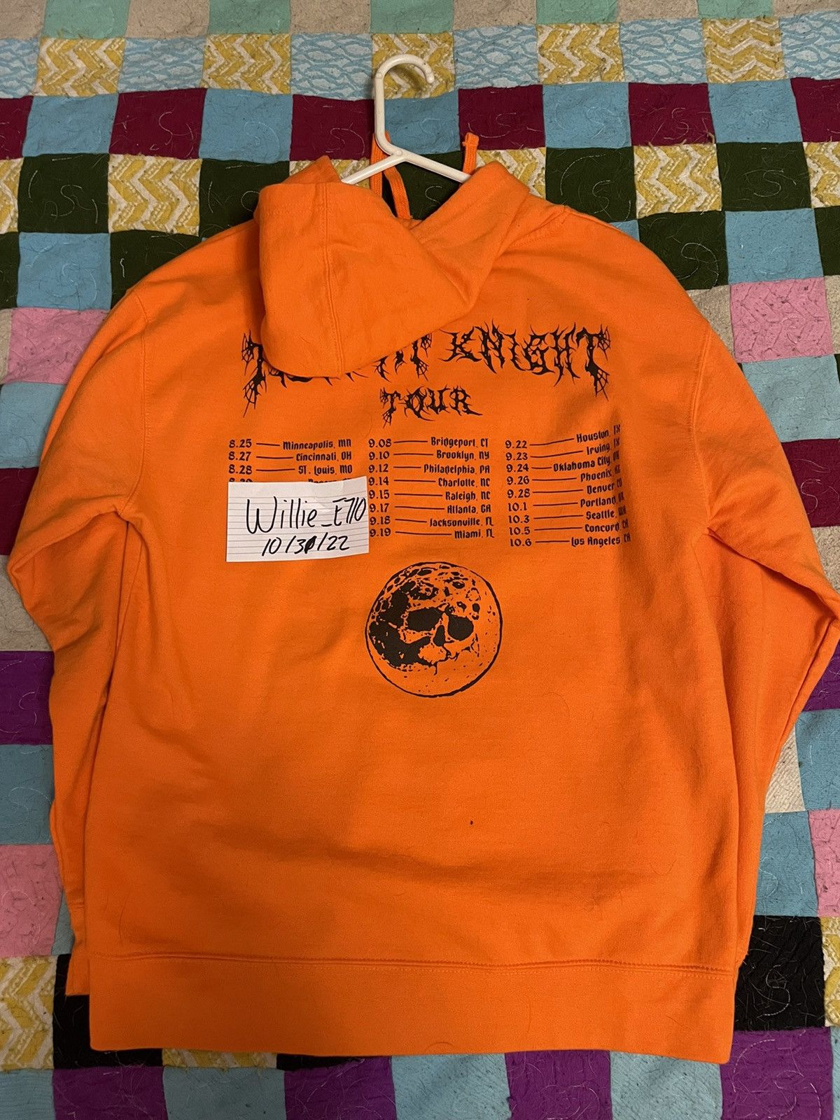 Trippie Redd Trippie Red 2021 Trip At Knight Tour Orange Hoodie. Size US M / EU 48-50 / 2 - 2 Thumbnail