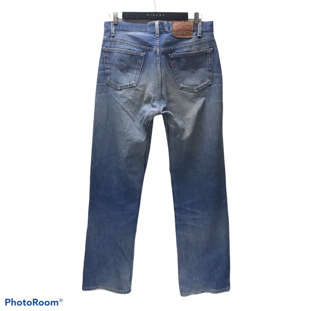 Levi's Vintage 80s Levis 501 Destroy Distressed Dirty Zigzag Jeans Size US 34 / EU 50 - 2 Thumbnail