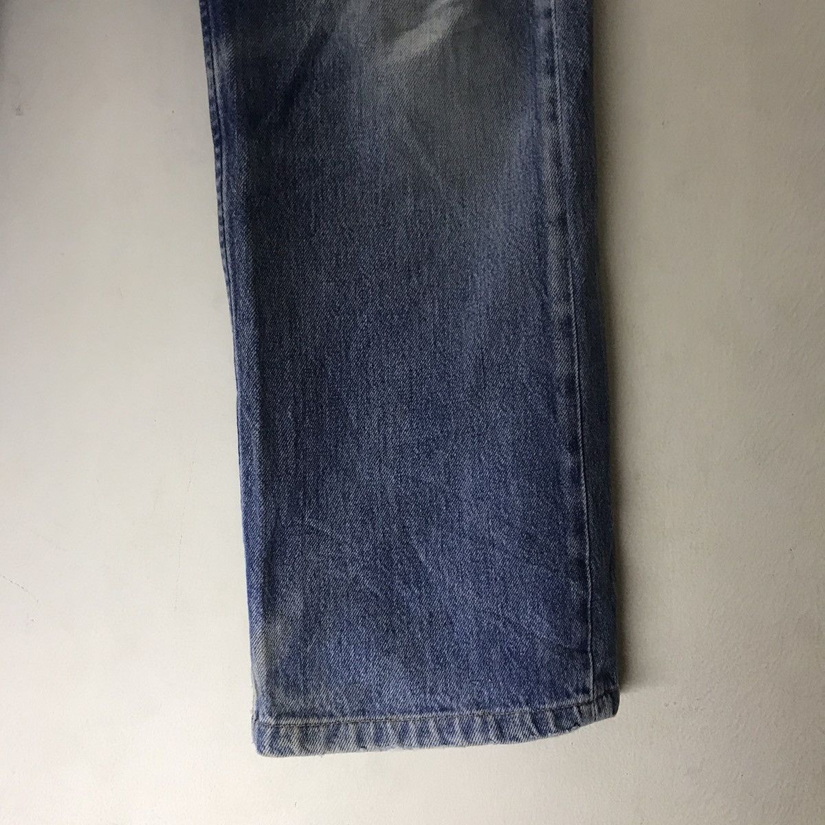 Levi's Vintage 80s Levis 501 Destroy Distressed Dirty Zigzag Jeans Size US 34 / EU 50 - 9 Thumbnail