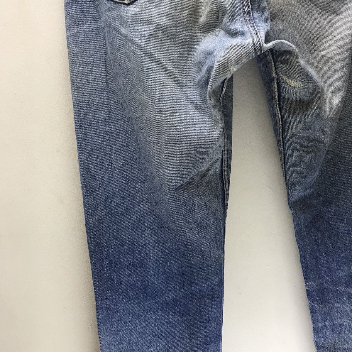 Levi's Vintage 80s Levis 501 Destroy Distressed Dirty Zigzag Jeans Size US 34 / EU 50 - 13 Thumbnail