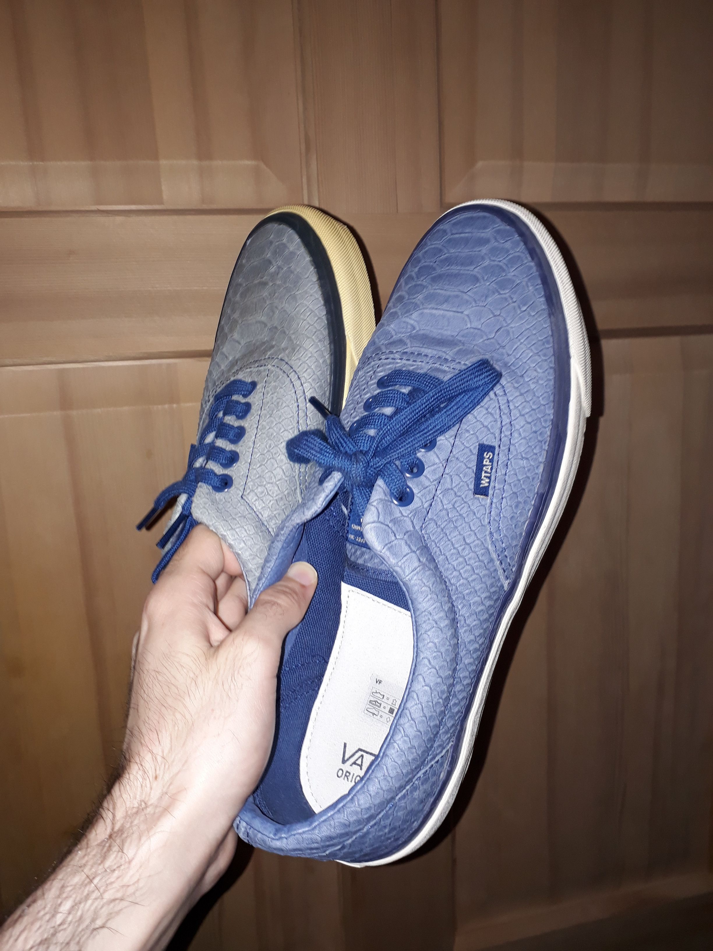 Vans WTAPS x OG Era LX Anaconda Blue | Grailed