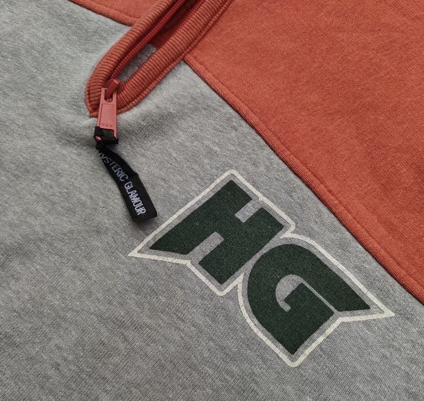 Hysteric Glamour × Japanese Brand 2000s-Vintage Hysteric Glamour Halfzip rare item Size US M / EU 48-50 / 2 - 5 Thumbnail