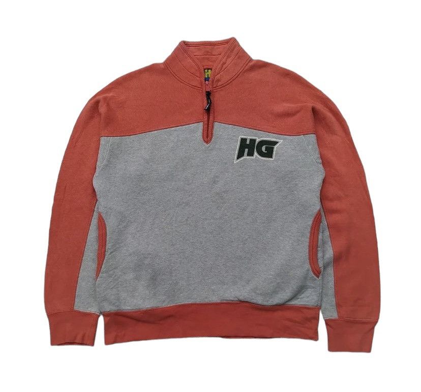 Hysteric Glamour × Japanese Brand 2000s-Vintage Hysteric Glamour Halfzip rare item Size US M / EU 48-50 / 2 - 1 Thumbnail