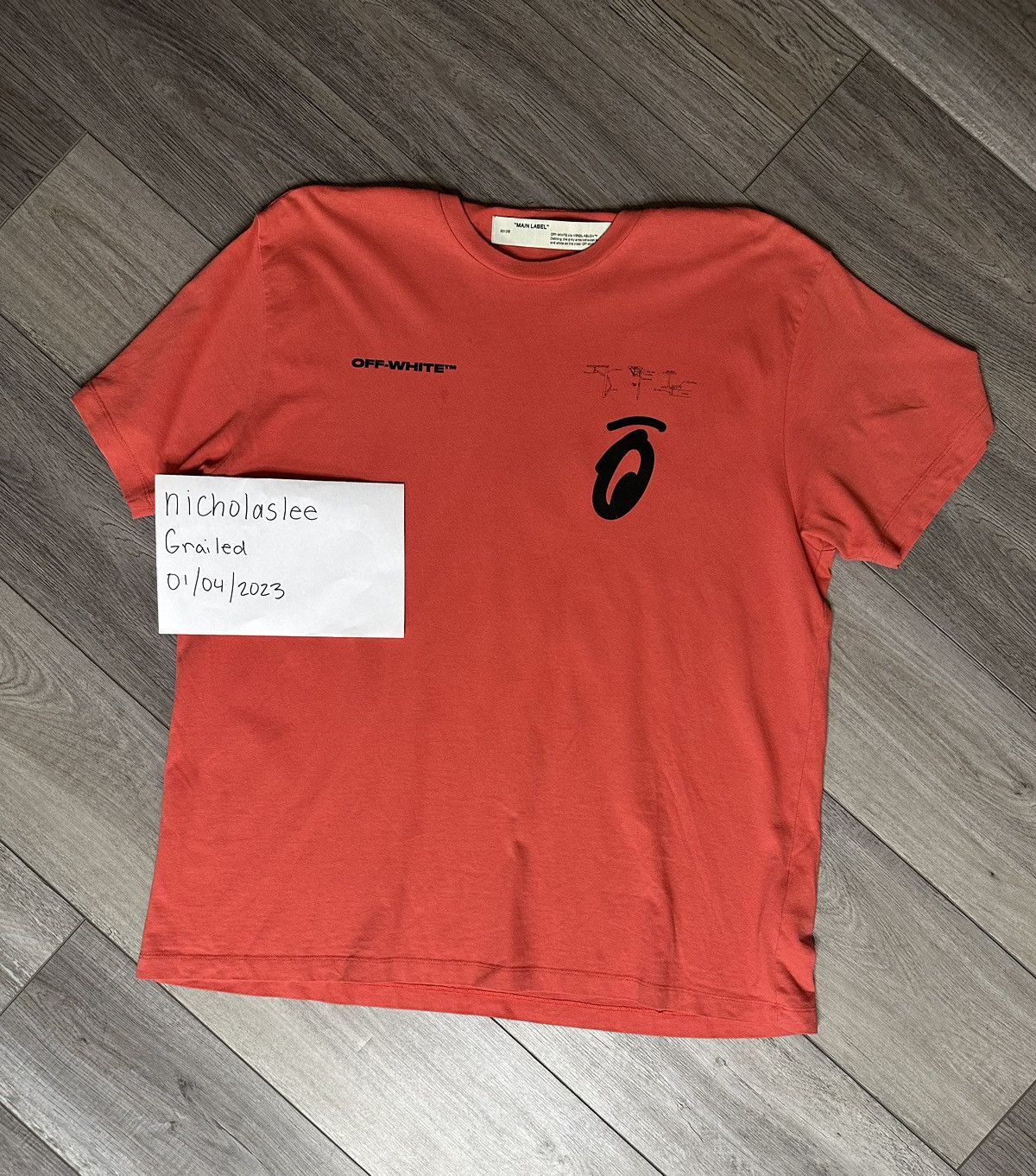 Off-White Splitted Arrows Tee FW19
