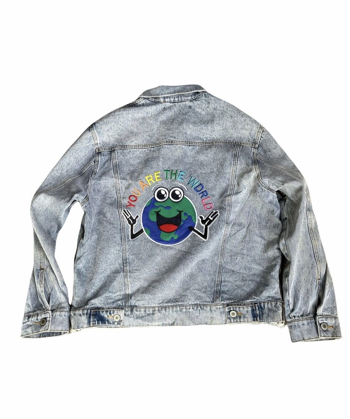 Designer Miao Miao Couture Denim Jacket Size US XL / EU 56 / 4 - 6 Thumbnail