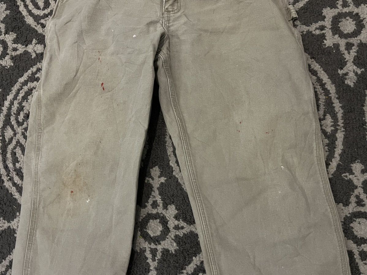 Carhartt × Vintage Vintage Carhartt B11 DES Tan Men's 36x30 Carpenter Pants Size US 36 / EU 52 - 2 Thumbnail