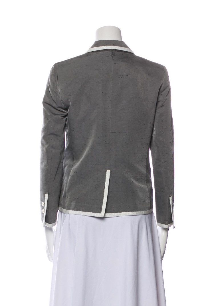 Brooks Brothers × Brooks Brothers Black Fleece × Thom Browne Classic silk prep school blazer Size XS / US 0-2 / IT 36-38 - 3 Thumbnail