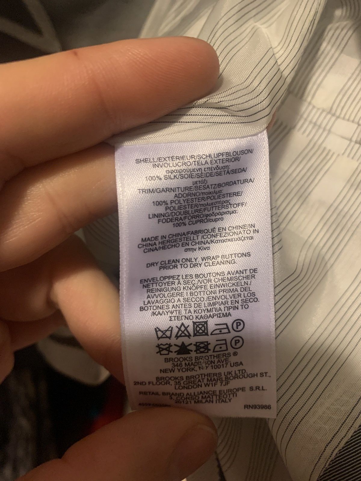 Brooks Brothers × Brooks Brothers Black Fleece × Thom Browne Classic silk prep school blazer Size XS / US 0-2 / IT 36-38 - 10 Thumbnail