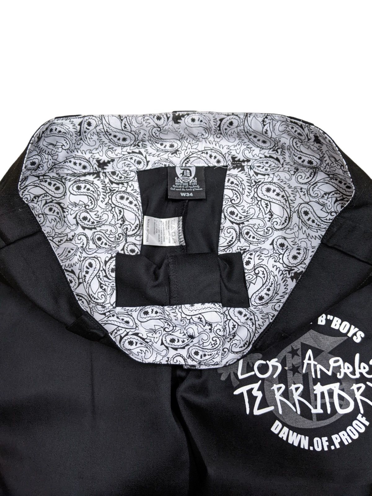 Rap Tees Westside 4 Life Los Angeles Pants Size US 35 - 8 Thumbnail
