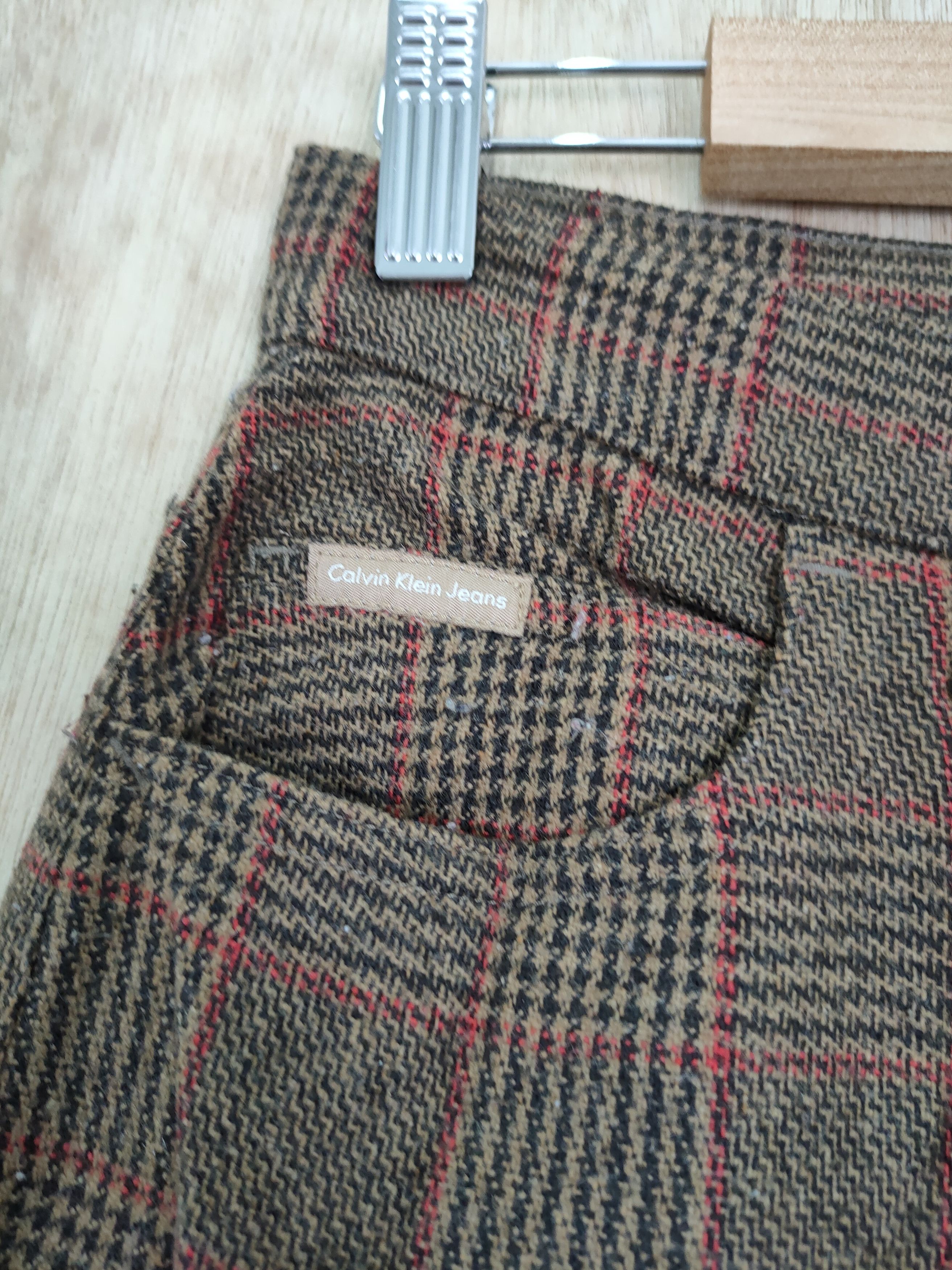Calvin Klein Calvin Klein checkered punk like burberry pants #701 Size US 26 / EU 42 - 6 Thumbnail