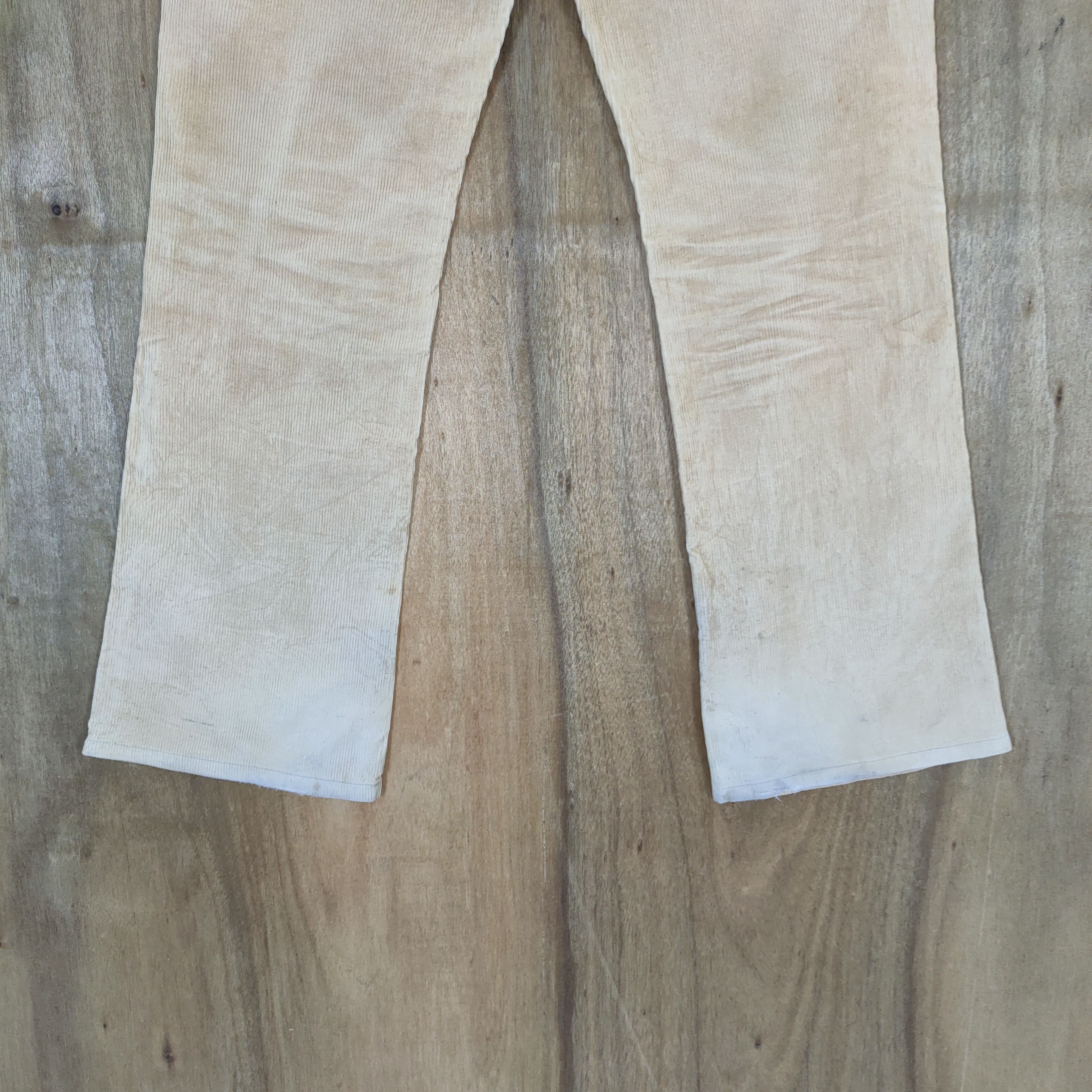 Japanese Brand SOUL FRANKY CORDUROY RUSTY FLARE BUSH PANTS Size US 32 / EU 48 - 13 Thumbnail