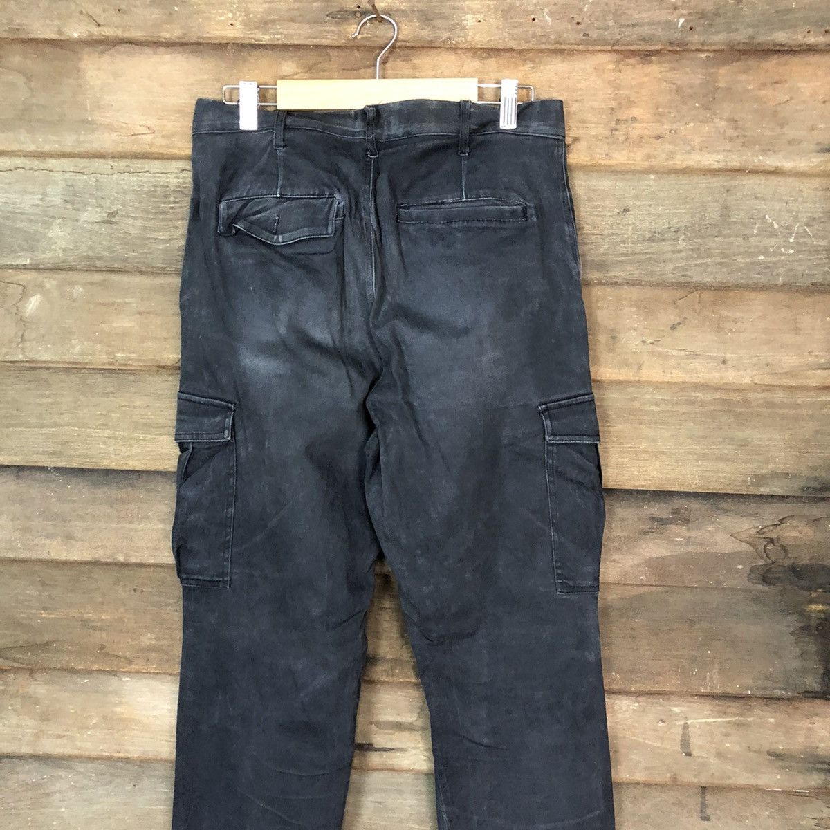Faded Glory × Japanese Brand Japanese Brand Black multipocket tactical cargo pants #4531 Size US 29 - 12 Thumbnail