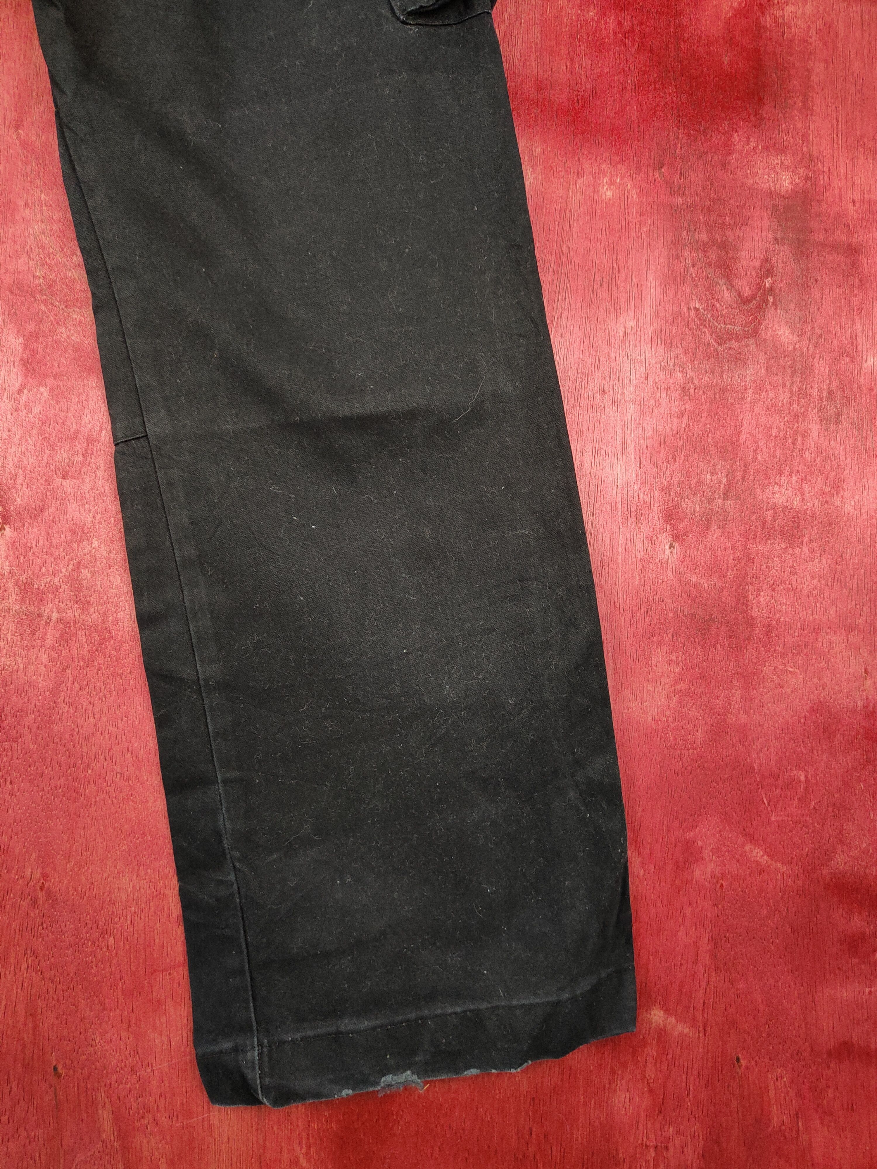 Japanese Brand Japanese Brand Dark Blue streetwear cargo Pants #4486 Size US 29 - 14 Thumbnail