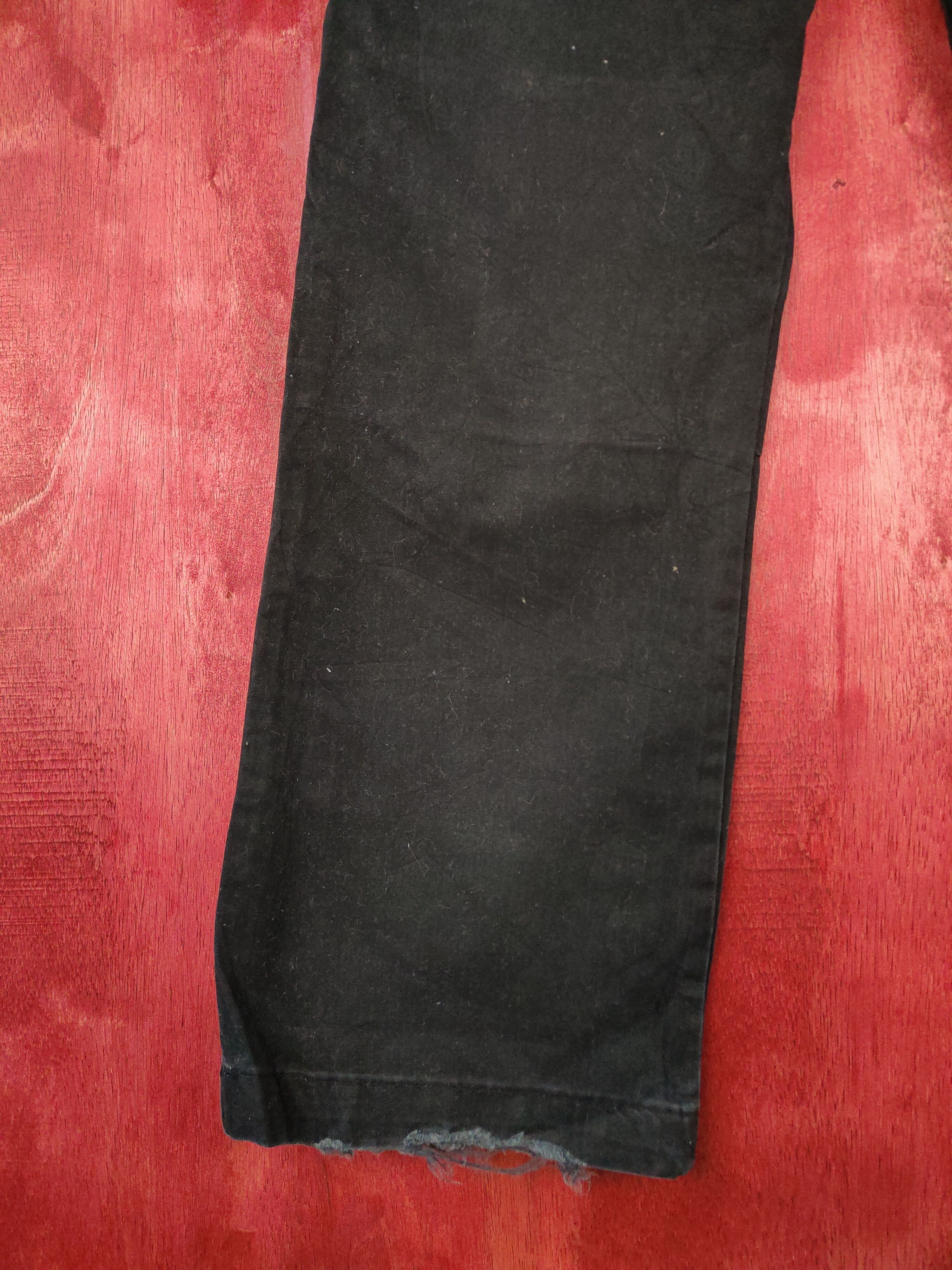 Japanese Brand Japanese Brand Dark Blue streetwear cargo Pants #4486 Size US 29 - 13 Thumbnail