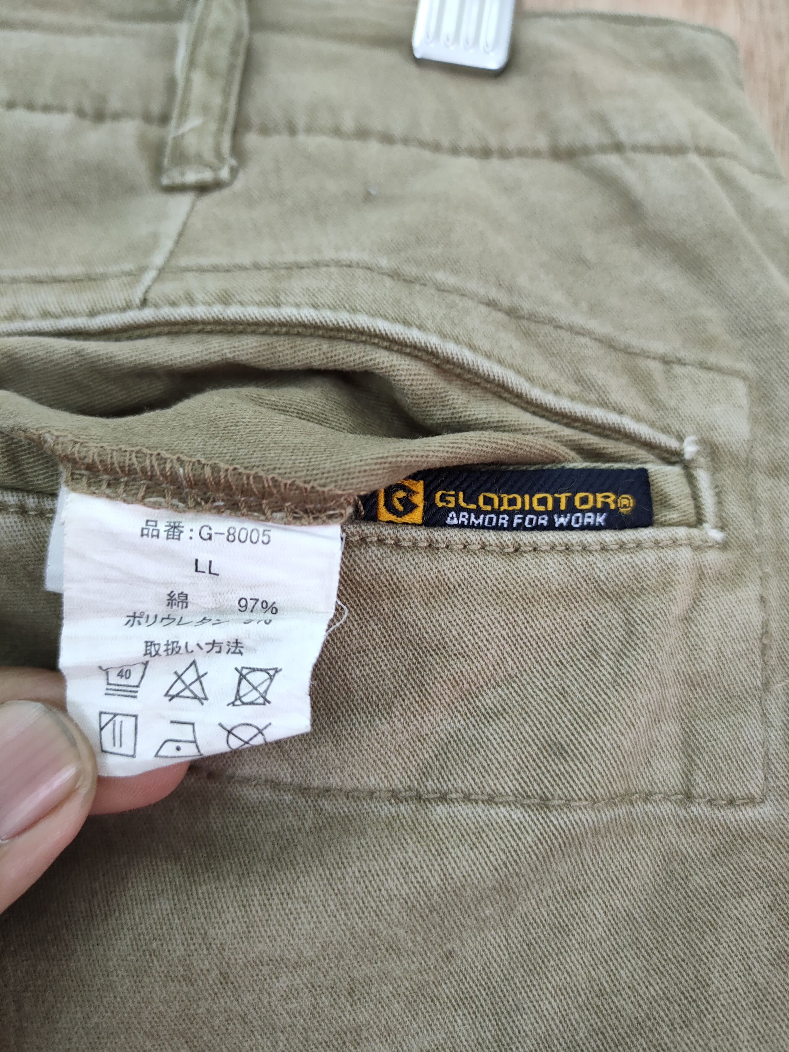 Japanese Brand DLL Glodiotor dirty thrashed utility cargo pants #46-274T Size US 32 / EU 48 - 10 Thumbnail