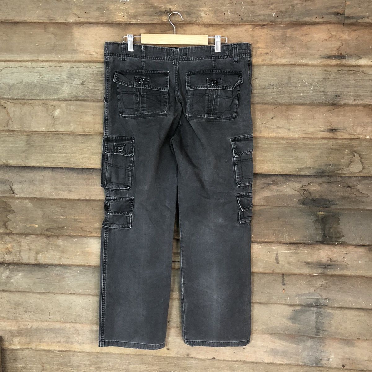 Faded Glory DL Japan seditionaries faded multipocket Cargo Pants #4530 Size US 35 - 11 Thumbnail