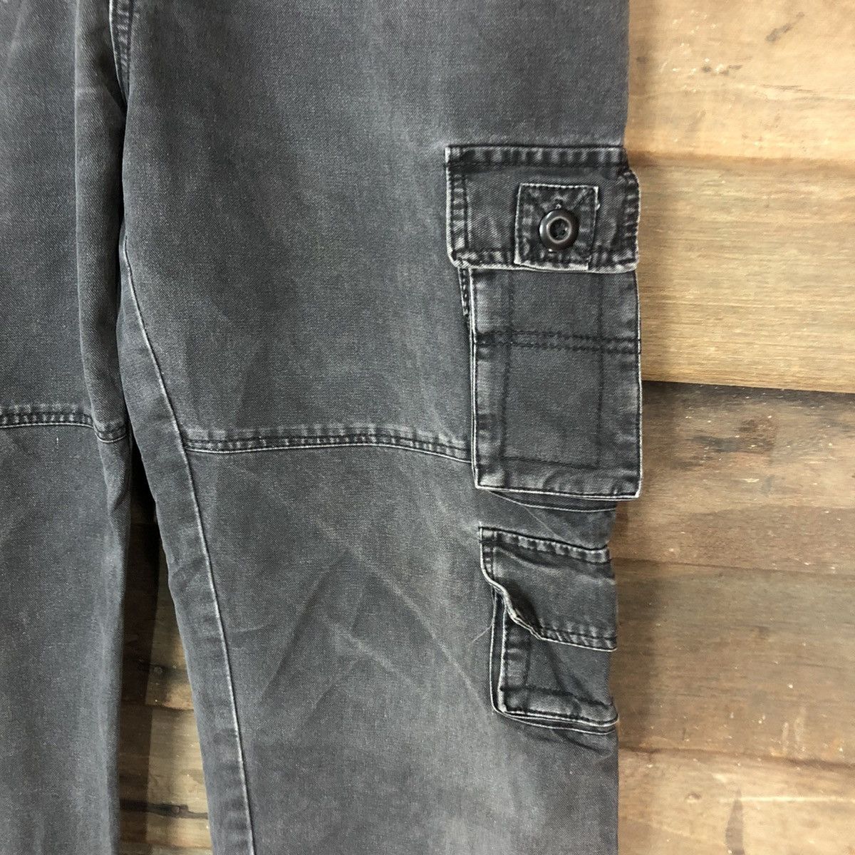 Faded Glory DL Japan seditionaries faded multipocket Cargo Pants #4530 Size US 35 - 7 Thumbnail