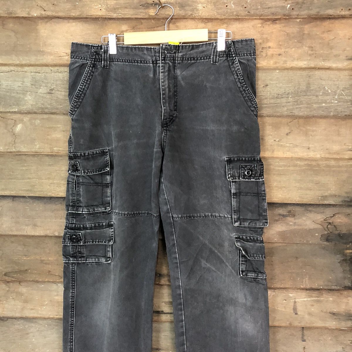 Faded Glory DL Japan seditionaries faded multipocket Cargo Pants #4530 Size US 35 - 2 Thumbnail