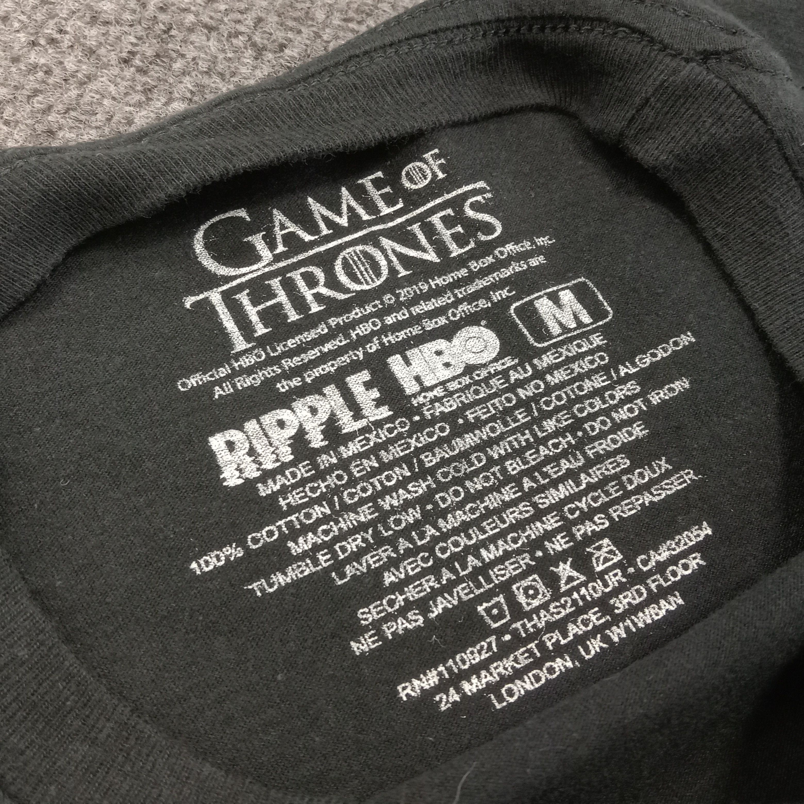 Vintage Game Of Thrones Dragon Queen Tshirt Size US M / EU 48-50 / 2 - 4 Thumbnail