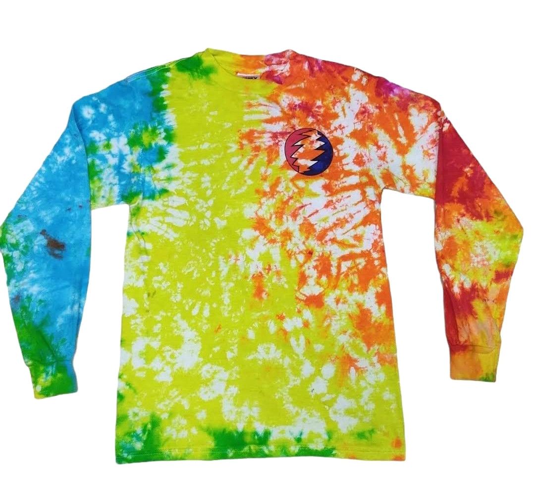 Band Tees Vintage 90s Grateful Dead Tie-Dye Longsleeve T-Shirt Size US S / EU 44-46 / 1 - 2 Thumbnail