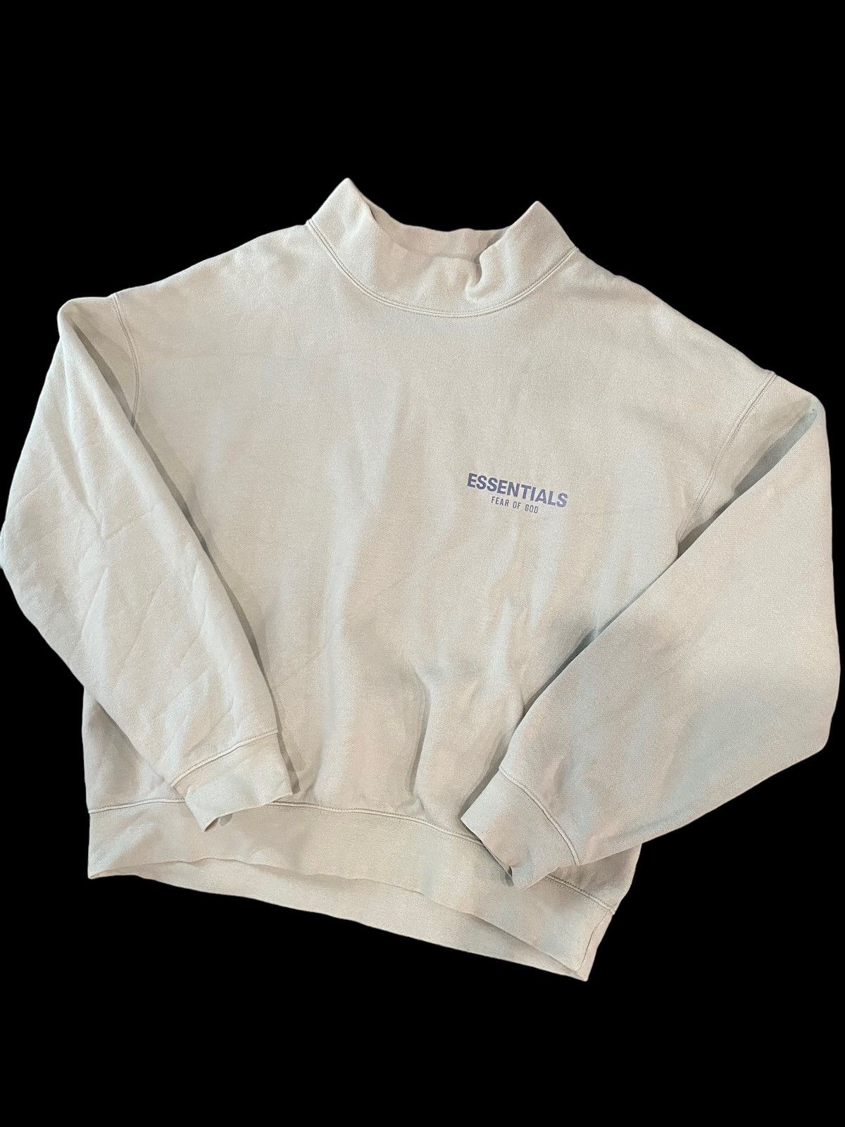 Fear Of God Essentials Turtleneck Sweater Green size Small