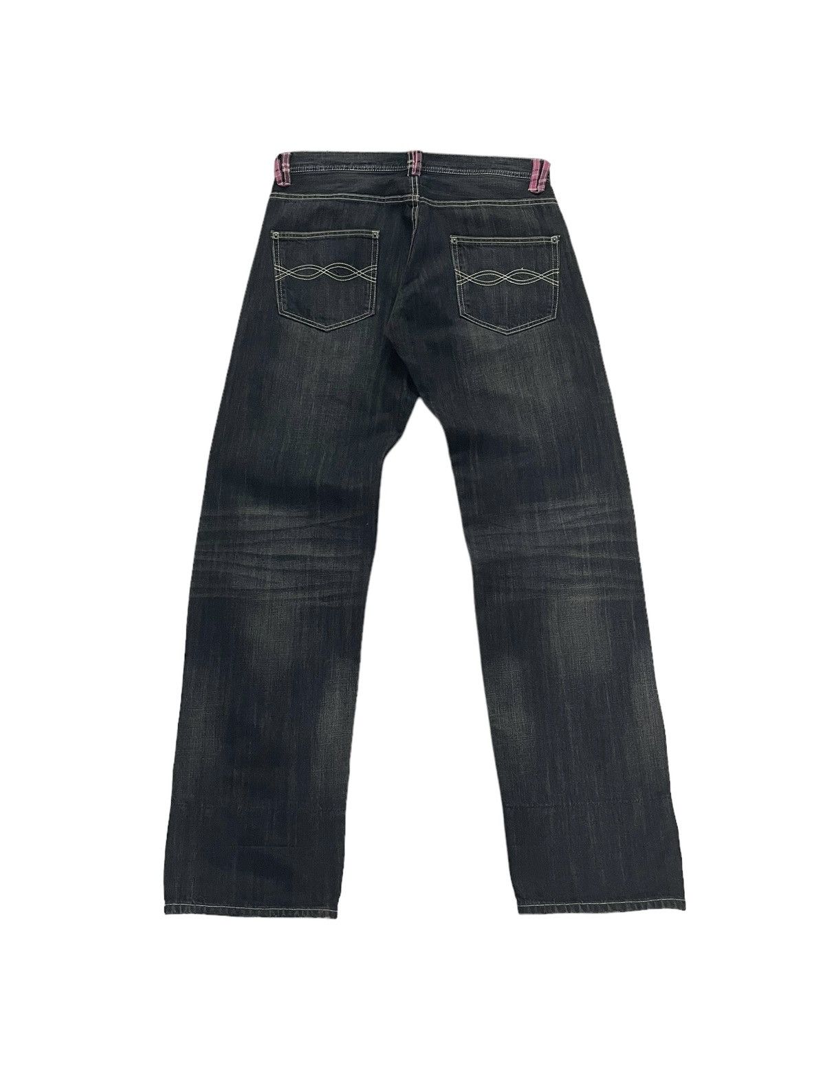 Japanese Brand Vintage Oririn Japan Bush Jeans Distressed Size US 33 - 5 Thumbnail