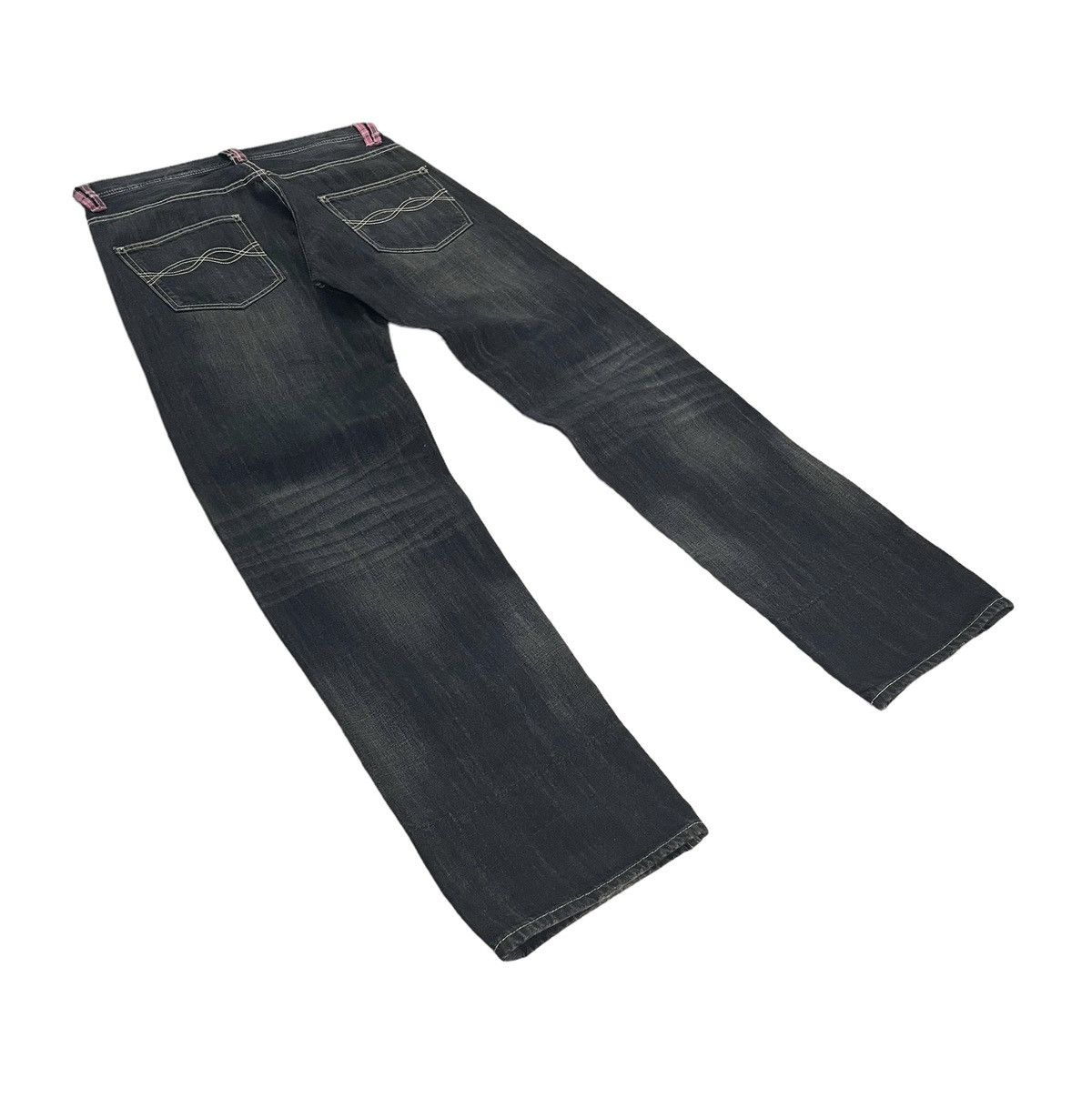 Japanese Brand Vintage Oririn Japan Bush Jeans Distressed Size US 33 - 6 Thumbnail