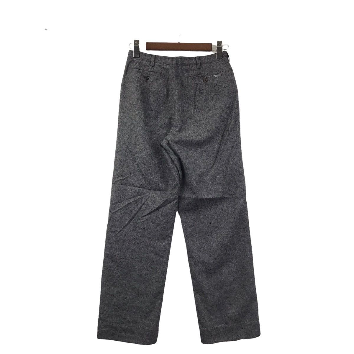 Mademoiselle Non Non MADEMOISELLE NON NON Grey Baggy Wool Trousers Pant Size US 26 / EU 42 - 7 Thumbnail