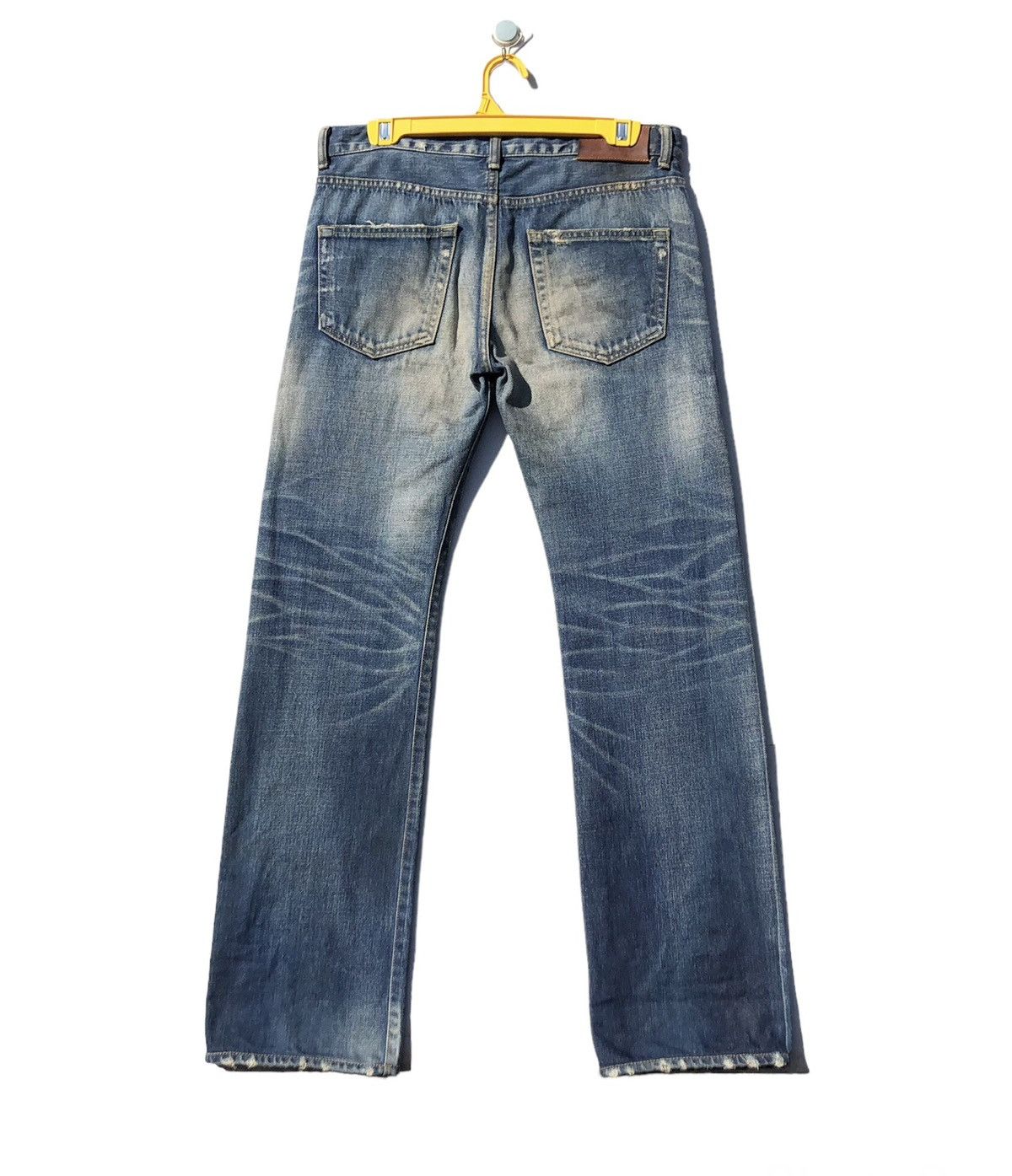 Vintage 🔥Accept Binding🔥 Vintage Stunning Lure Selvedge Denim Pants Size US 29 - 3 Thumbnail