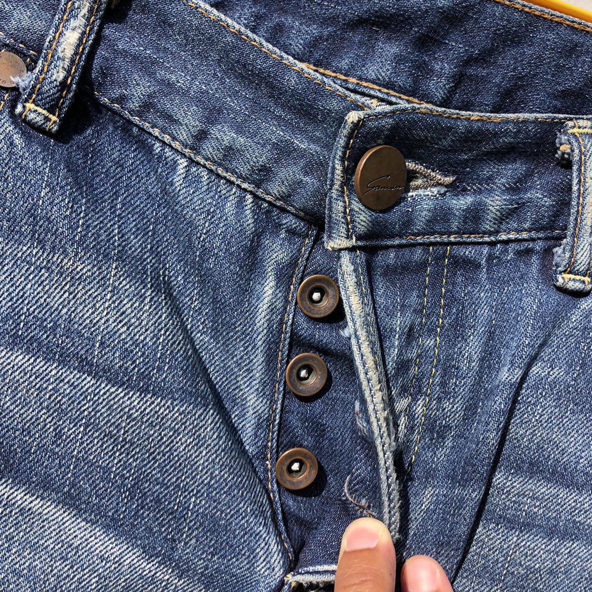 Vintage 🔥Accept Binding🔥 Vintage Stunning Lure Selvedge Denim Pants Size US 29 - 22 Thumbnail