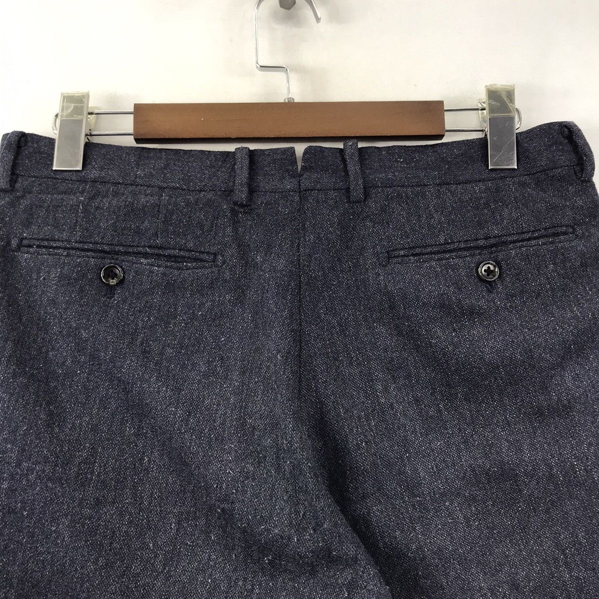 Japanese Brand BEAMS HEART Japanese Brand Straight Cut Trousers CasualPant Size US 33 - 8 Thumbnail
