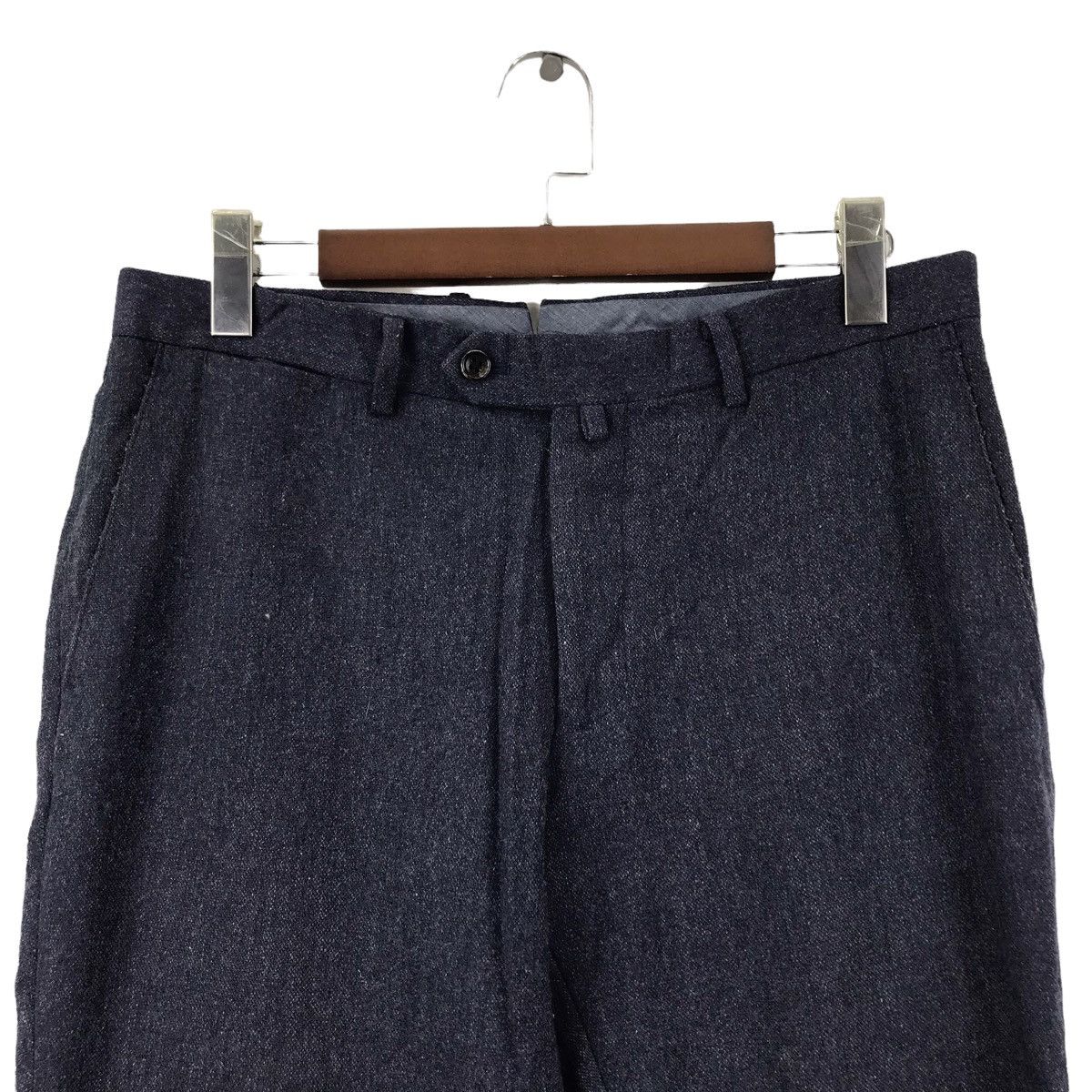 Japanese Brand BEAMS HEART Japanese Brand Straight Cut Trousers CasualPant Size US 33 - 2 Thumbnail