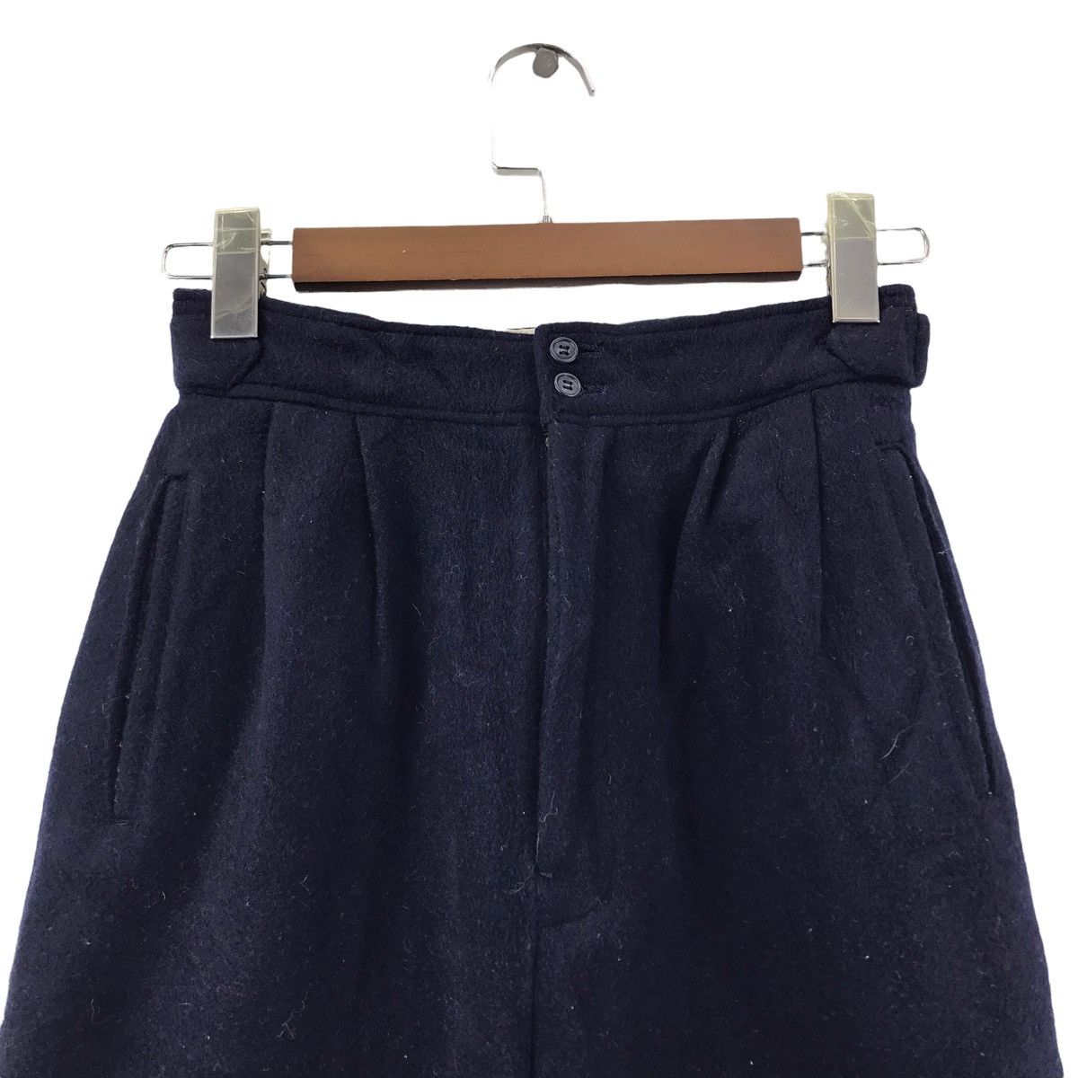 Japanese Brand PAR DUCHAMP Japanese Brand Baggy Wool Trousers Pant Size US 26 / EU 42 - 2 Thumbnail