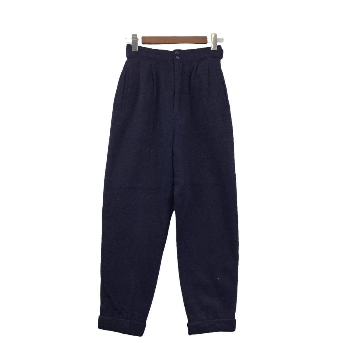 PAR DUCHAMP Japanese Brand Baggy Wool Trousers Pant