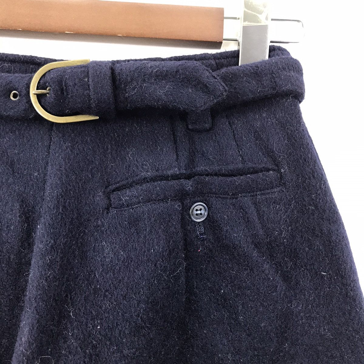 Japanese Brand PAR DUCHAMP Japanese Brand Baggy Wool Trousers Pant Size US 26 / EU 42 - 7 Thumbnail